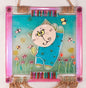 Cat's Spring Glass Panel Wall Art - Hand-Painted Fused-Glass Panel with Delicate Details and Captivating Patterns, 26 cm