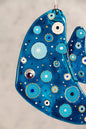 Charming Delight Fish Glass Artwork - Hand-Painted, Personalized Decor, Blue, 15 cm - Now