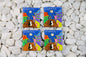 Couple of Cats in Love in Night City Fridge Magnet - Hand-Crafted, Hand-Painted, Personalized Tourist Souvenir, 7.5 x 6.5 cm