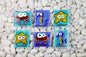 Marine Life Fridge Magnet - Hand-Crafted, Hand-Painted, Personalized Tourist Souvenir, 7.5 x 6.5 cm