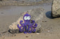 Octopus Glass Wall Art - Handmade, Personalized Hanging Gift, 15 cm